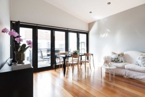 Bi Folding Doors in Living Room